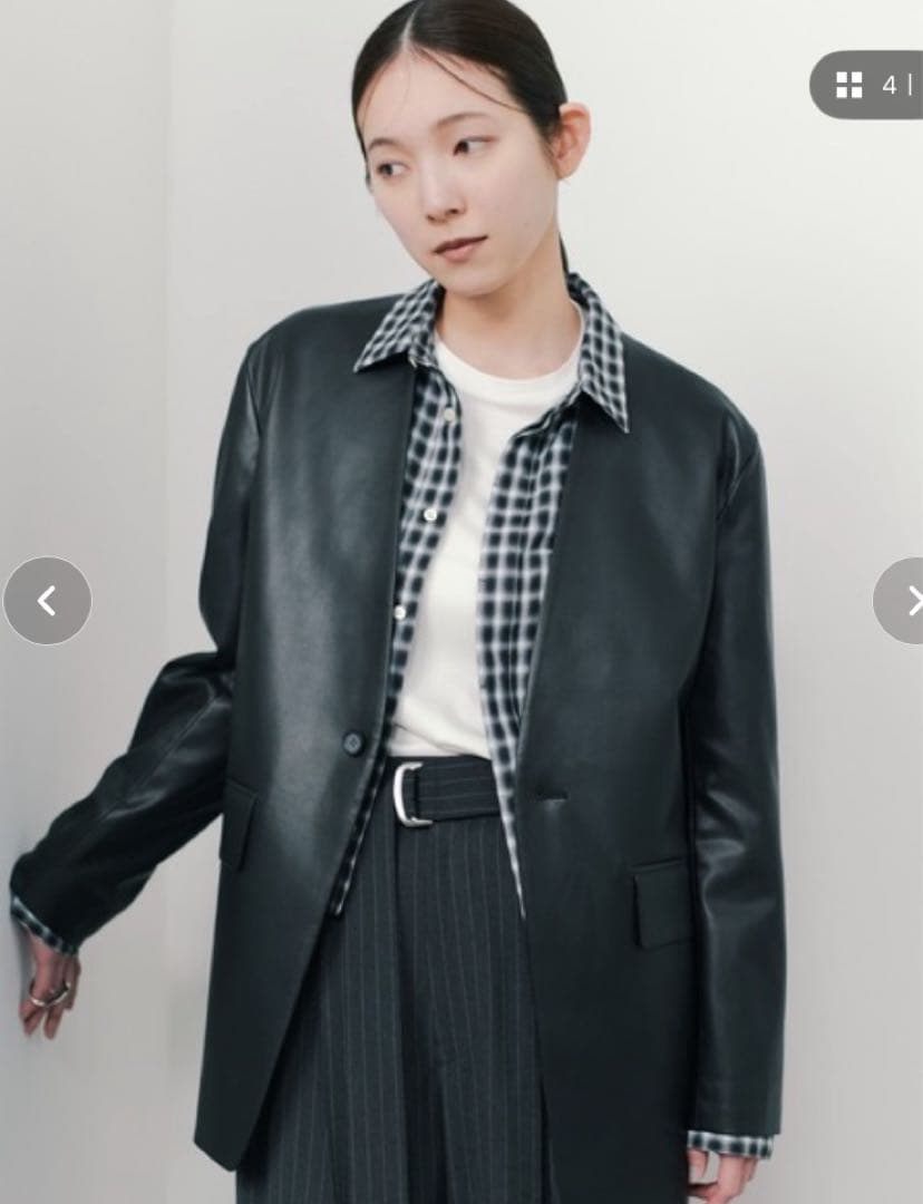 MIESROHE ミースロエ　レザージャケット