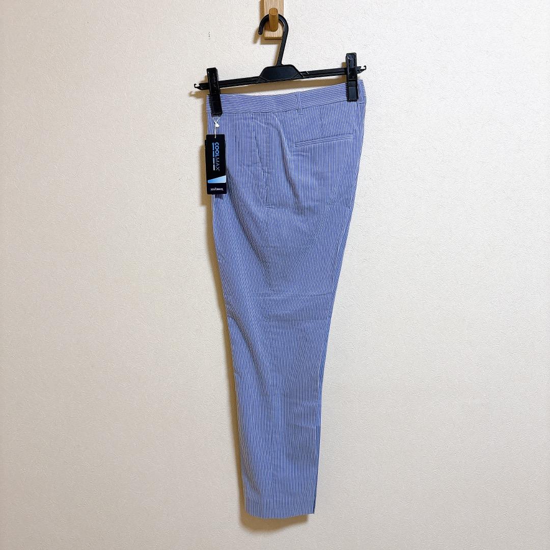 新品 NEWYORKER セットアップ ジャケット パンツ クールマックス 夏用