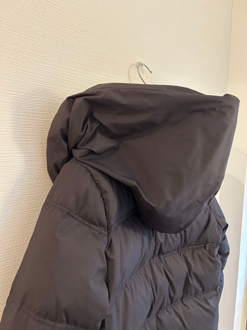 アーバンリサーチドアーズMULARD DOWN フード付きダウンコート ブラック