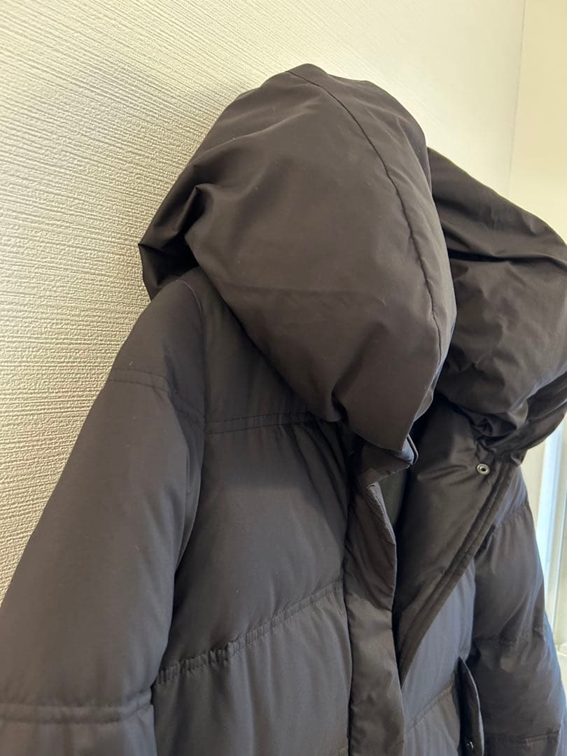 アーバンリサーチドアーズMULARD DOWN フード付きダウンコート ブラック