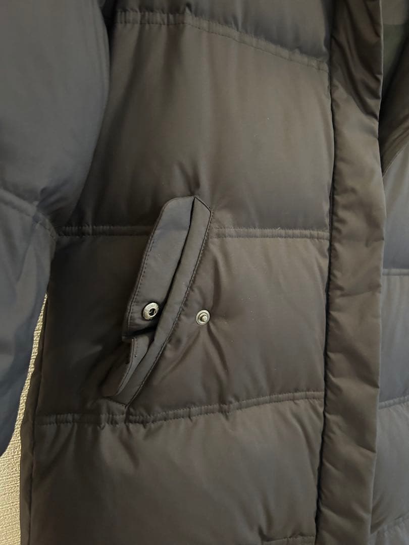 アーバンリサーチドアーズMULARD DOWN フード付きダウンコート ブラック