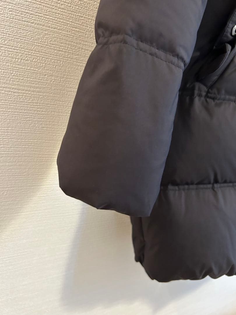 アーバンリサーチドアーズMULARD DOWN フード付きダウンコート ブラック