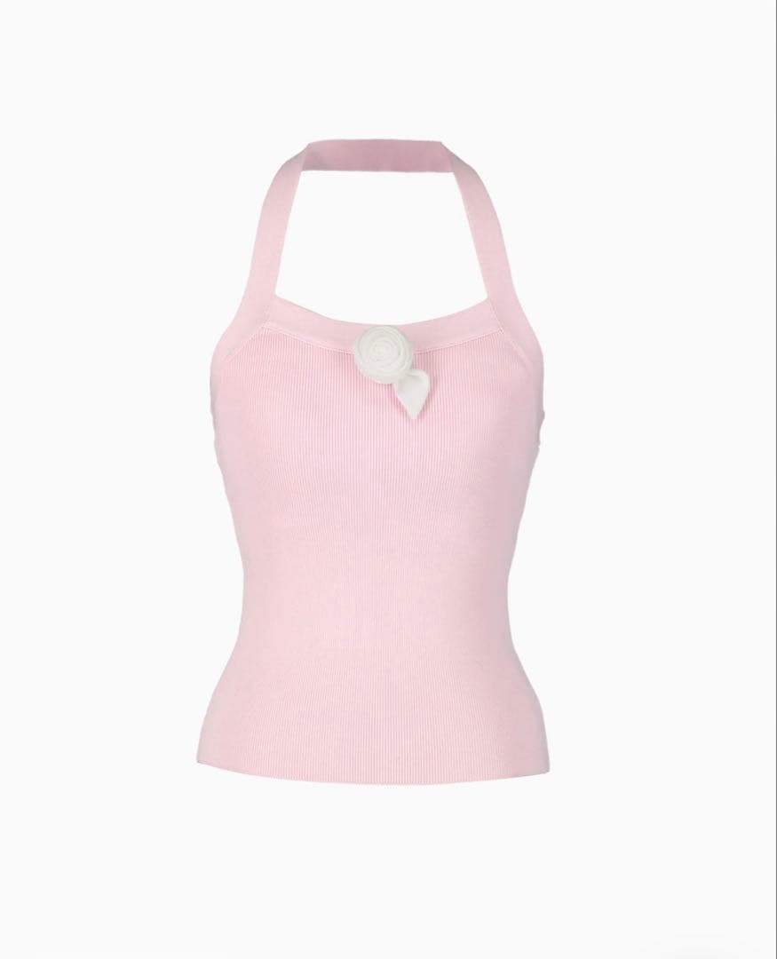 トップス Bibiy ROSETTE TANK TOP