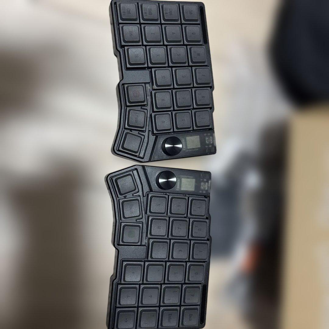 【即日配送】cornix lp 無線分割キーボード New Black