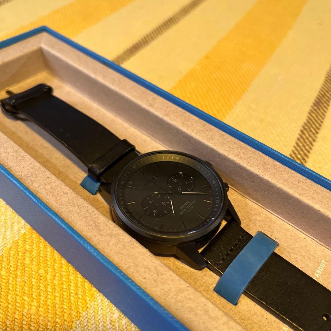 【TRIWA】腕時計 NIGHT NEVIL 黒