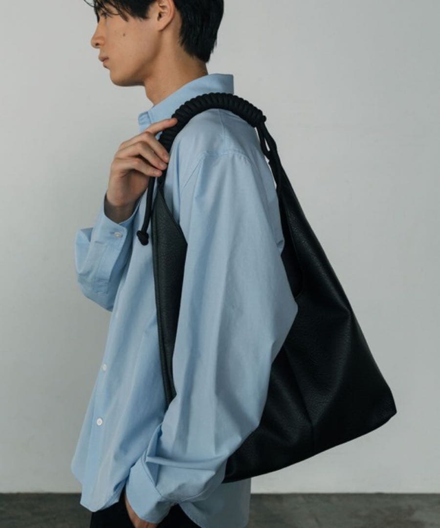 バッグ LURAKU Synthetic Leather Rope Handle Bag