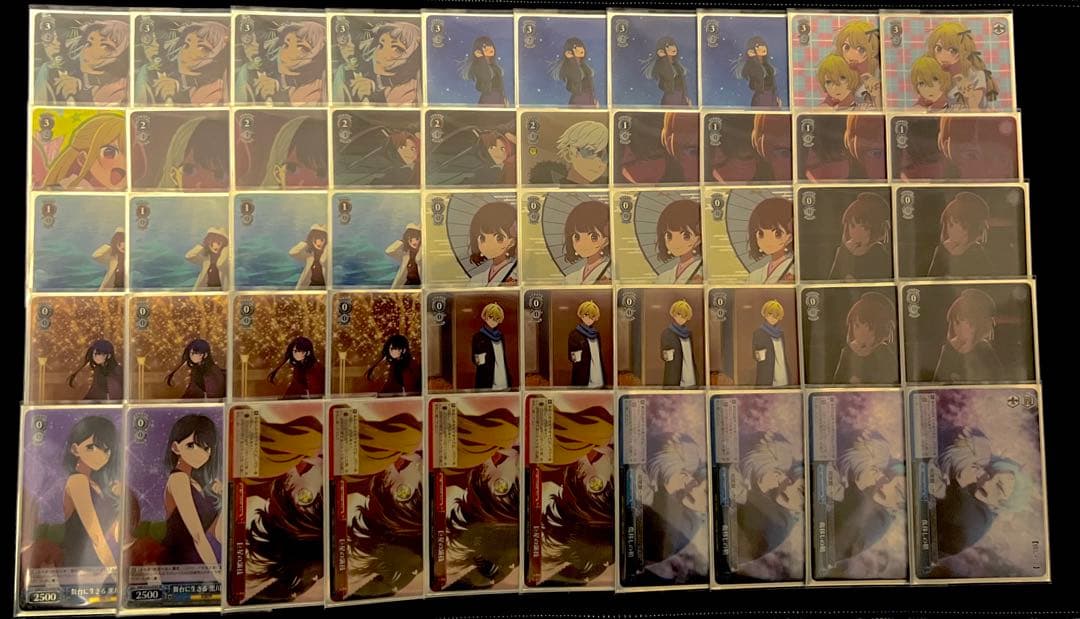 ヴァイスシュヴァルツ 推しの子 フルホイル デッキ+パーツ