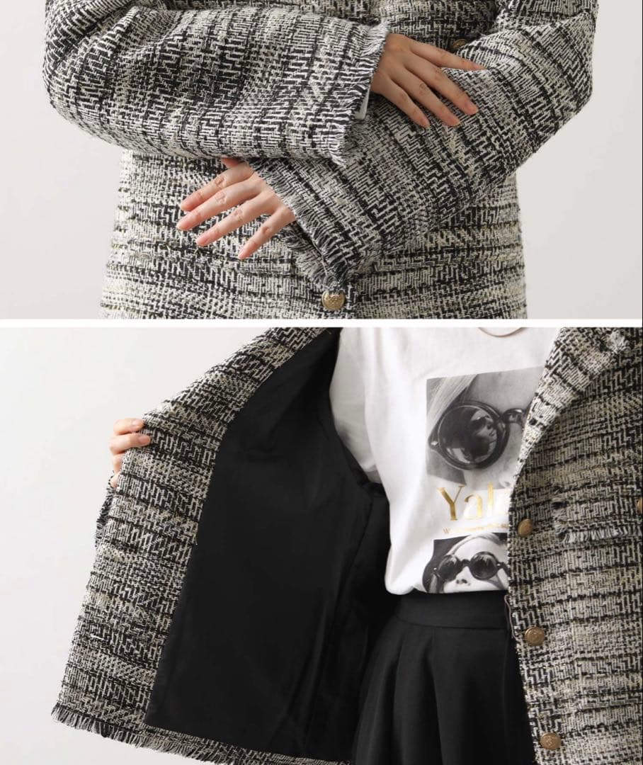 Gready Brilliantタグ付き新品　ツイードジャケット