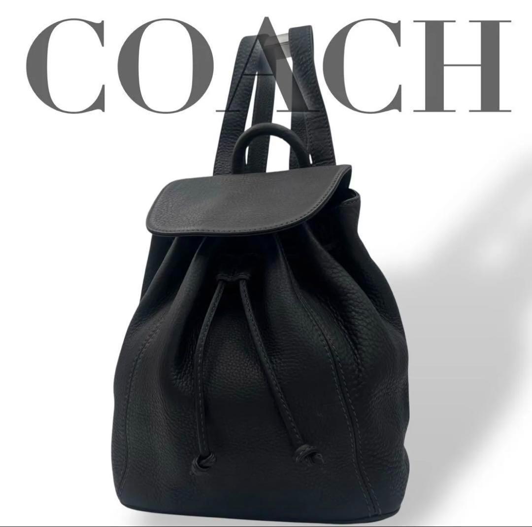 COACH オールドコーチ レザー リュック バックパック y2k　4911