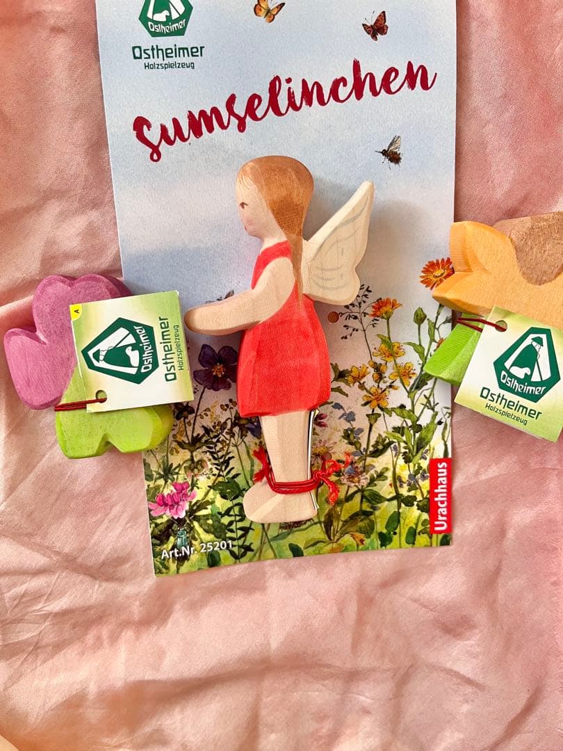 Ostheimer Sumselinchen 木製おもちゃ　花の子　セット
