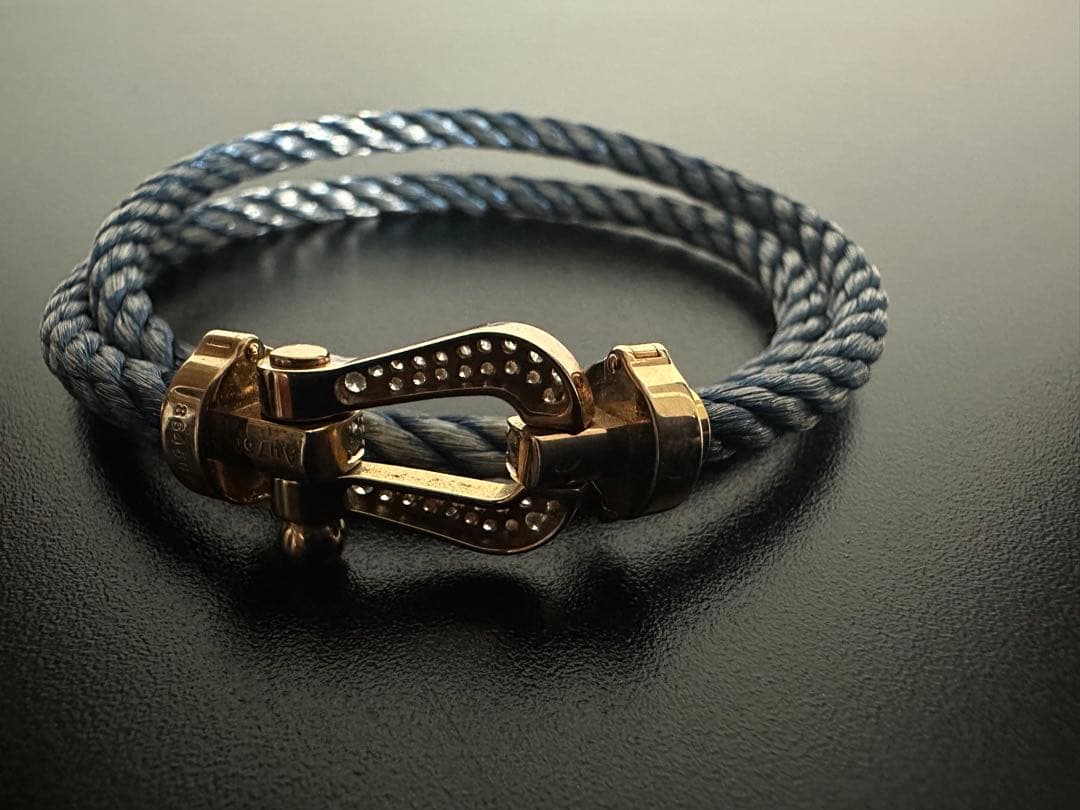 旧型希少　FRED フレッドフォース10 ゴールド　ラージサイズLM フルダイヤ