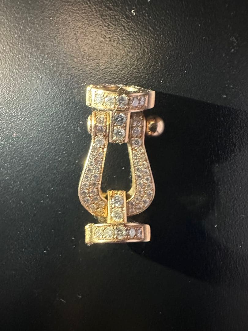 旧型希少　FRED フレッドフォース10 ゴールド　ラージサイズLM フルダイヤ