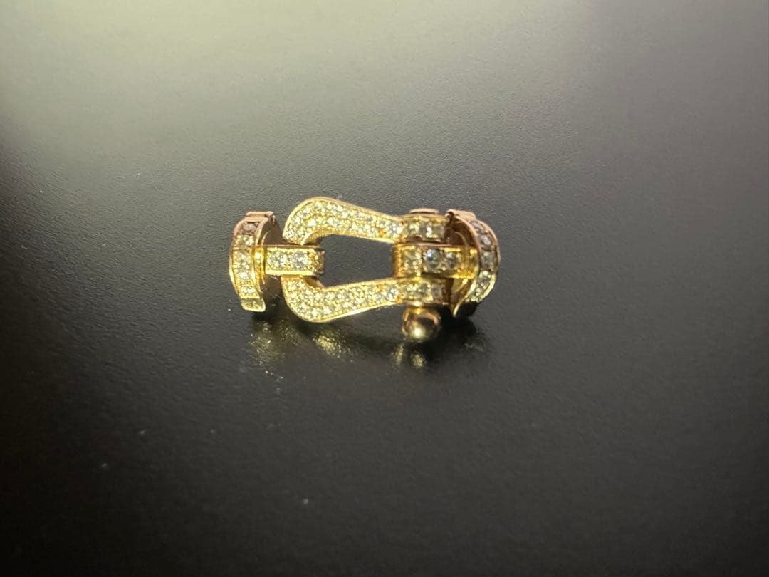 旧型希少　FRED フレッドフォース10 ゴールド　ラージサイズLM フルダイヤ