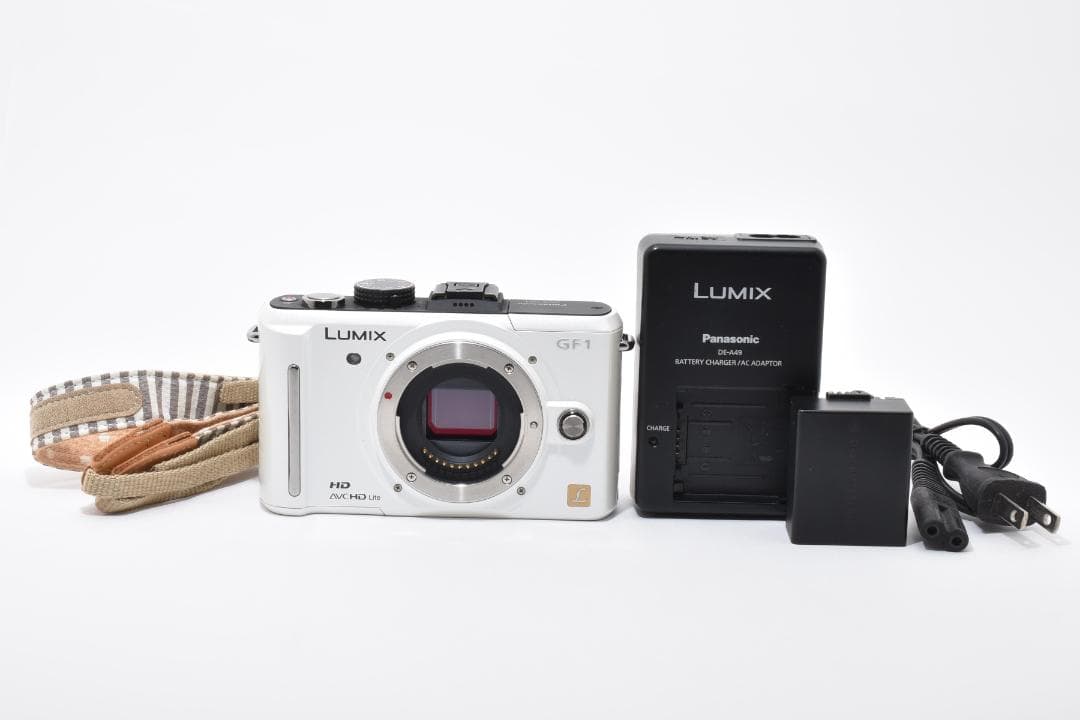 パナソニック DMC-GF1 ミラーレスデジタルカメラボディ ホワイト