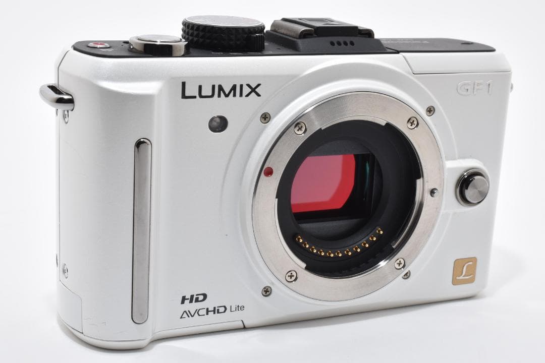 パナソニック DMC-GF1 ミラーレスデジタルカメラボディ ホワイト