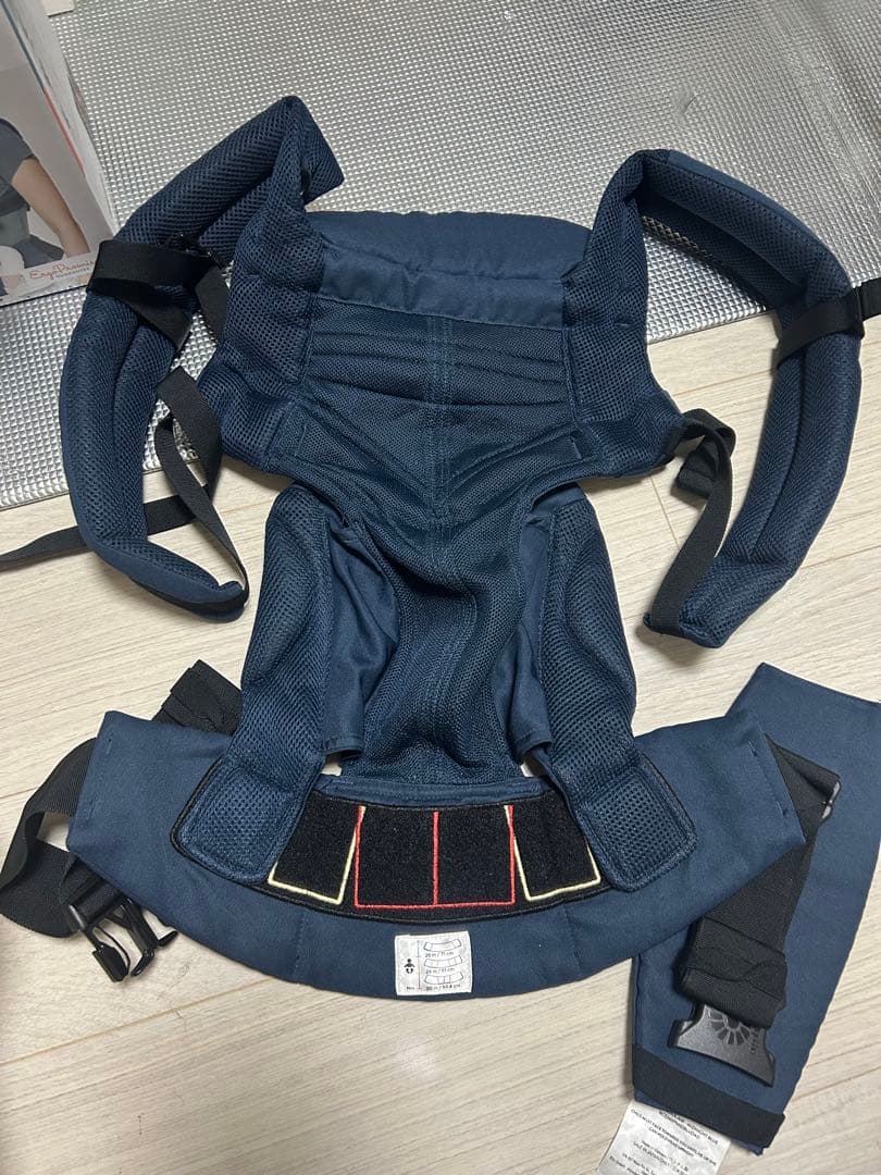 エルゴベビー オムニブリーズ ネイビー 抱っこ紐 エアーメッシュ 最終値下げ