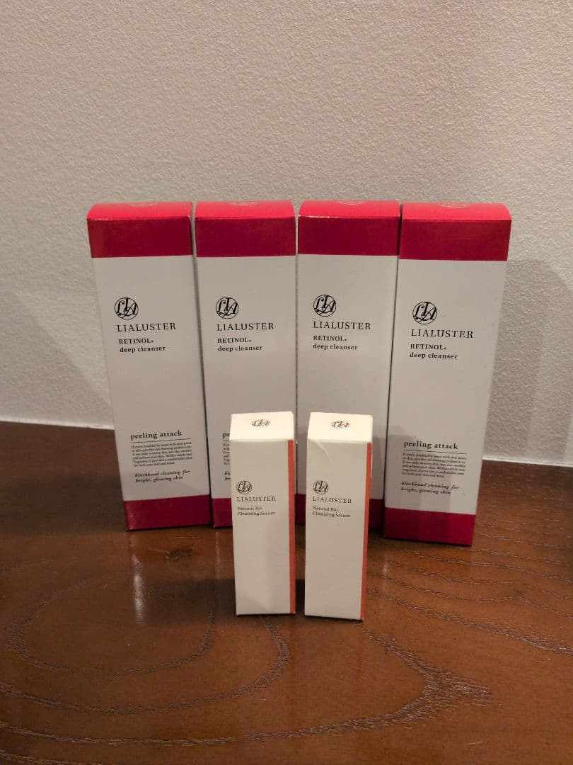 リアラスター レチノール ディープ クレンザー 110g×4