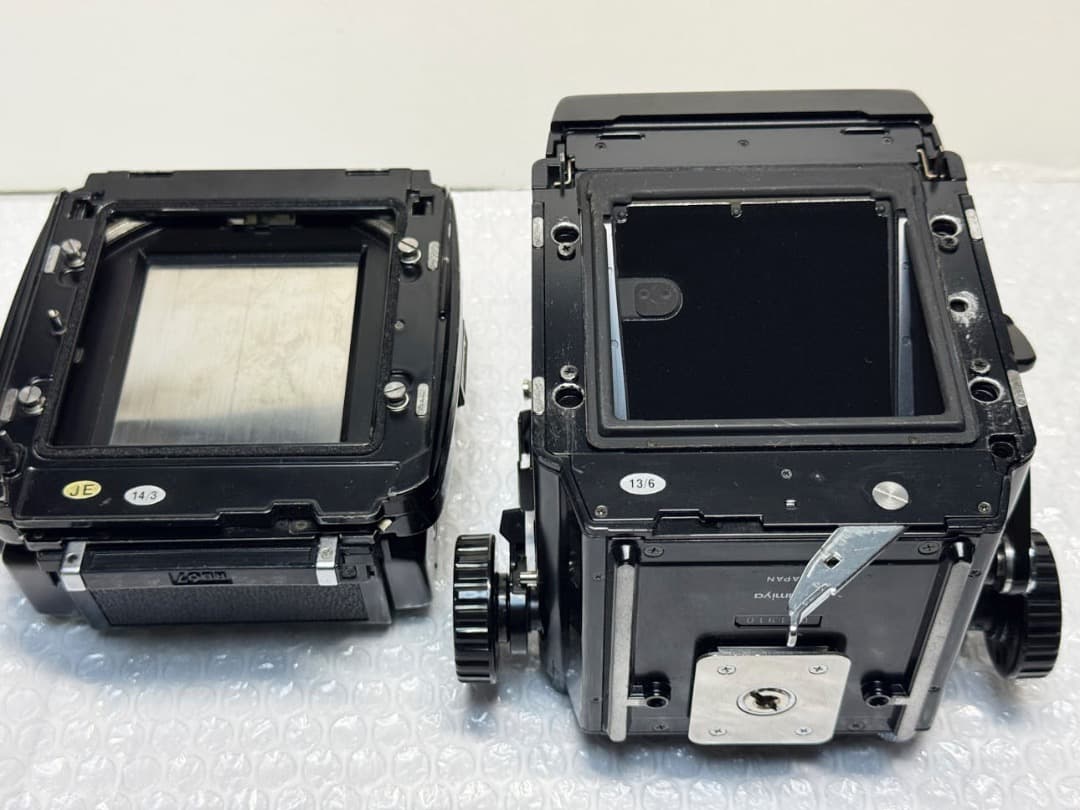 Mamiya RB67 Pro SD ボディー フイルムホルダー 予備枠付き