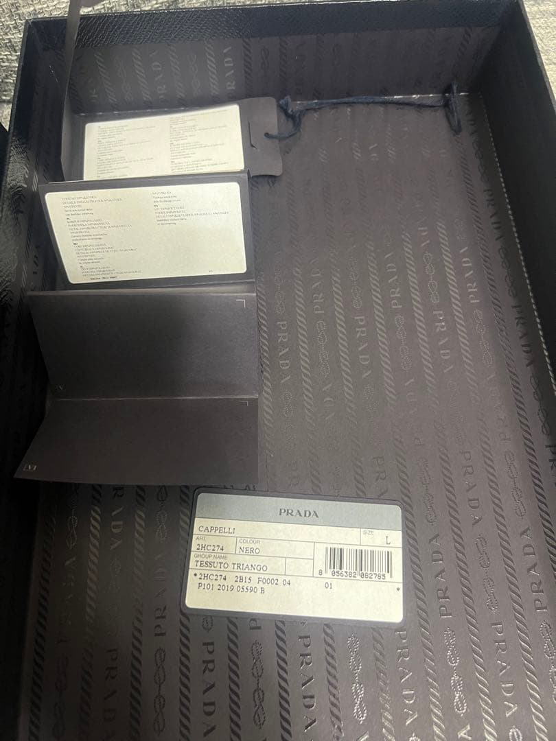 年始割！PRADA キャップ