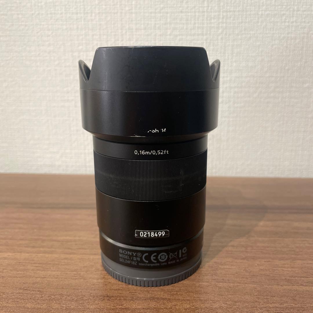 ソニー　1.8/24 レンズ