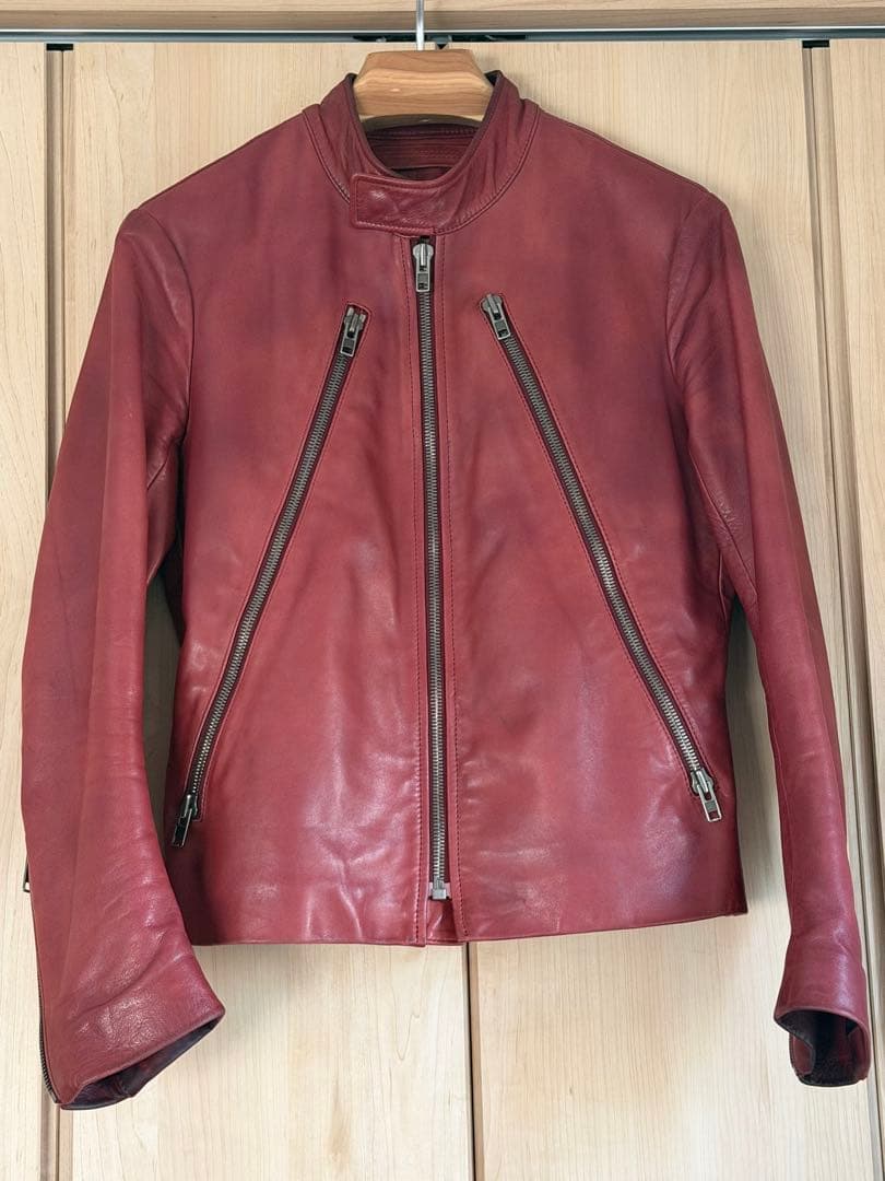 Martin Margiela マルタンマルジェラ 八の字 レザーライダース