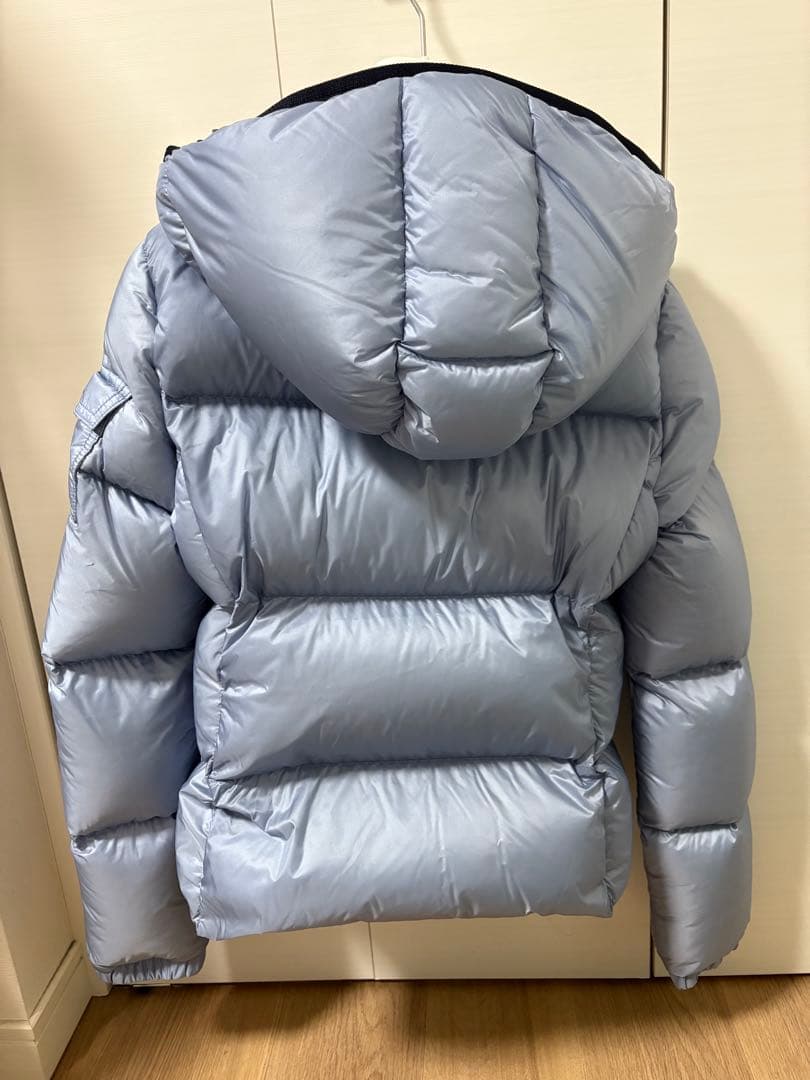 新品未使用 タグ付き モンクレール MONCLER ブルー ショート ダウン