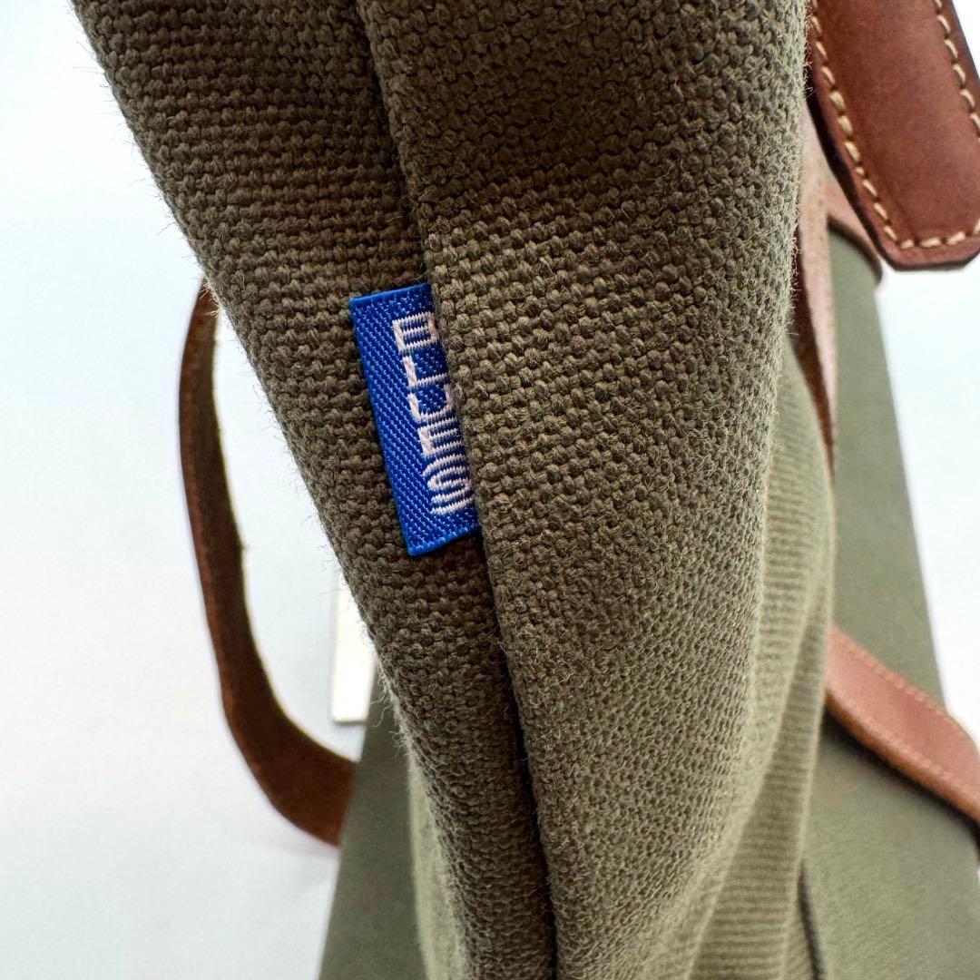 極美品 ONESWORKER ワンズワーカー トートバッグ 本革 キャンバス