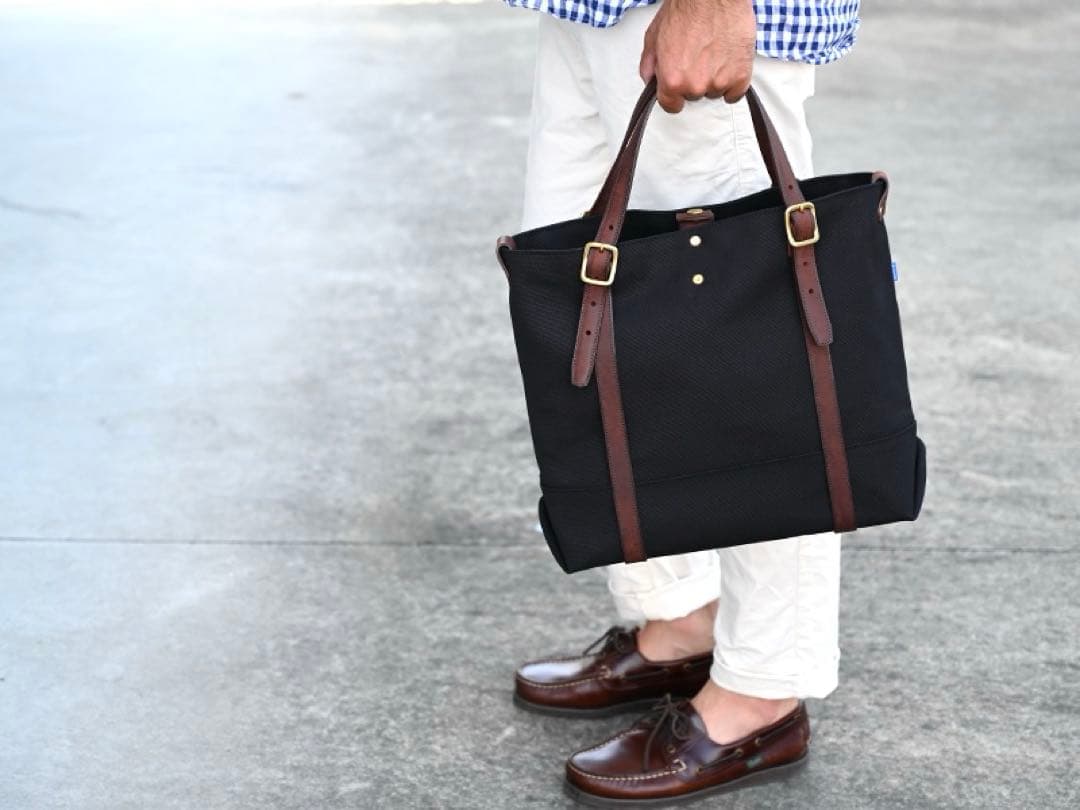 極美品 ONESWORKER ワンズワーカー トートバッグ 本革 キャンバス