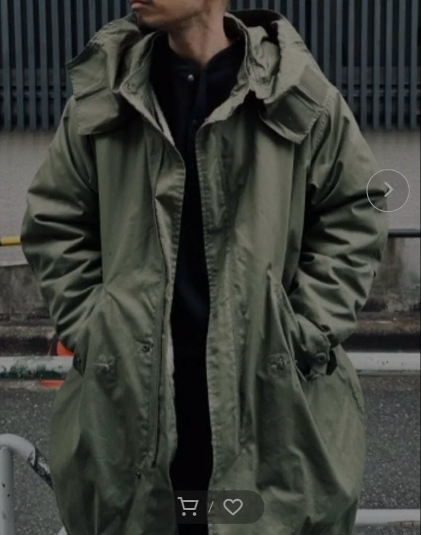 新品バックナンバーマルチウェイモッズコートインナー付き黒M定価15,800