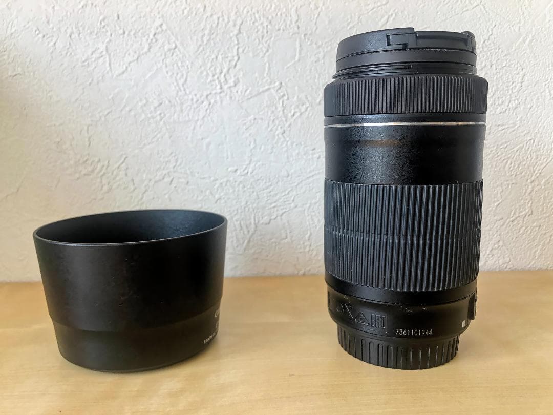 新古極上品 Canon EF-S 55-250mm f4-5.6 IS STM