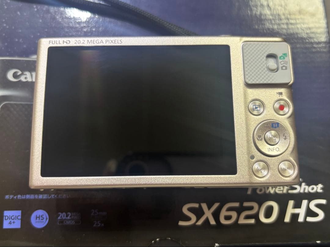 【付属品あり】Canon PowerShot SX620HS ホワイト