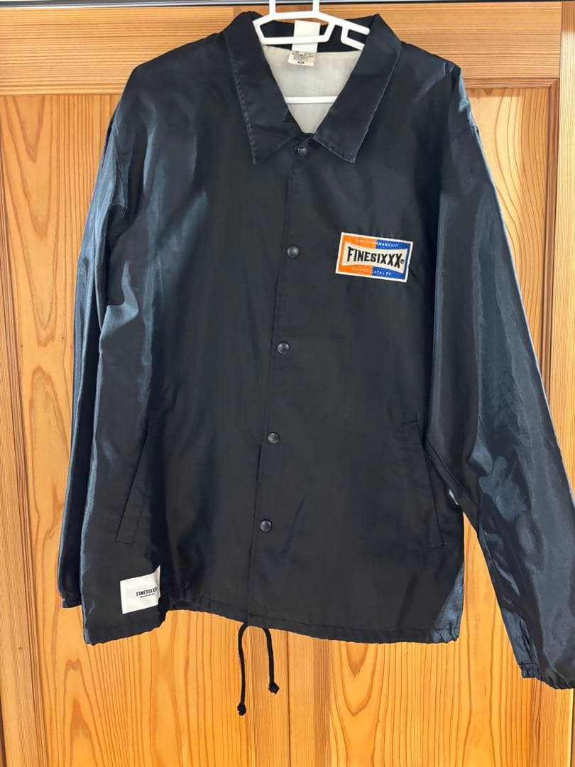 FINESIXXX ブラック ナイロンジャケット
