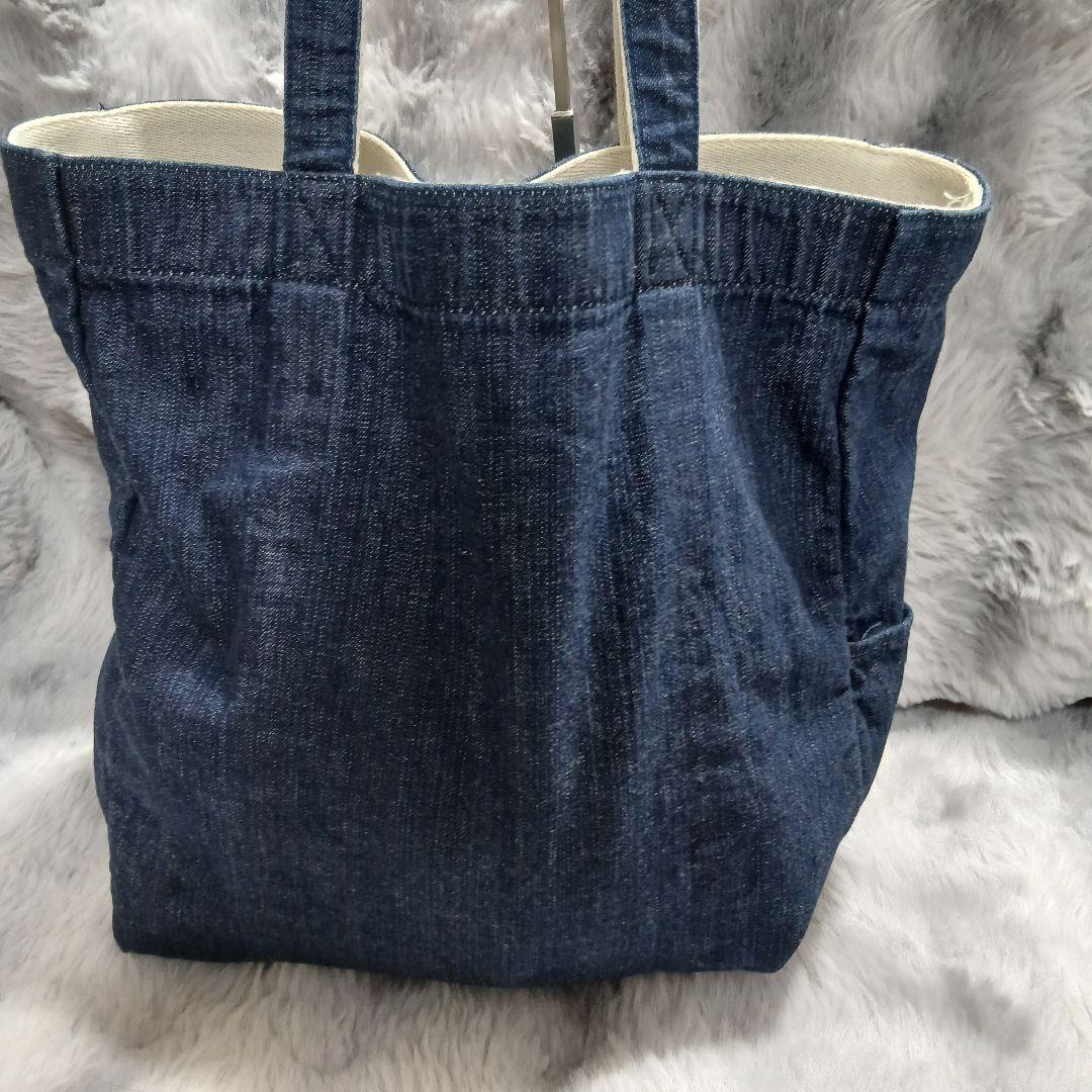 【美品】ＰＯＲＴＥＲポータートートバック　デニムユニセックスリバーシブル