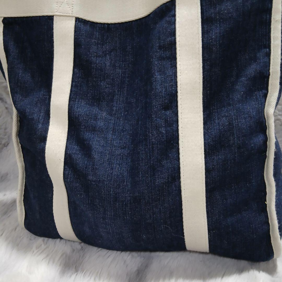 【美品】ＰＯＲＴＥＲポータートートバック　デニムユニセックスリバーシブル