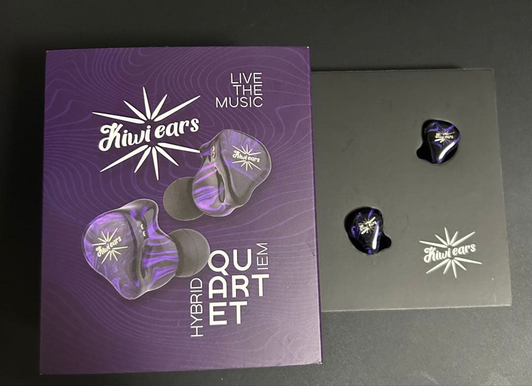 イヤホン kiwi ears quartet