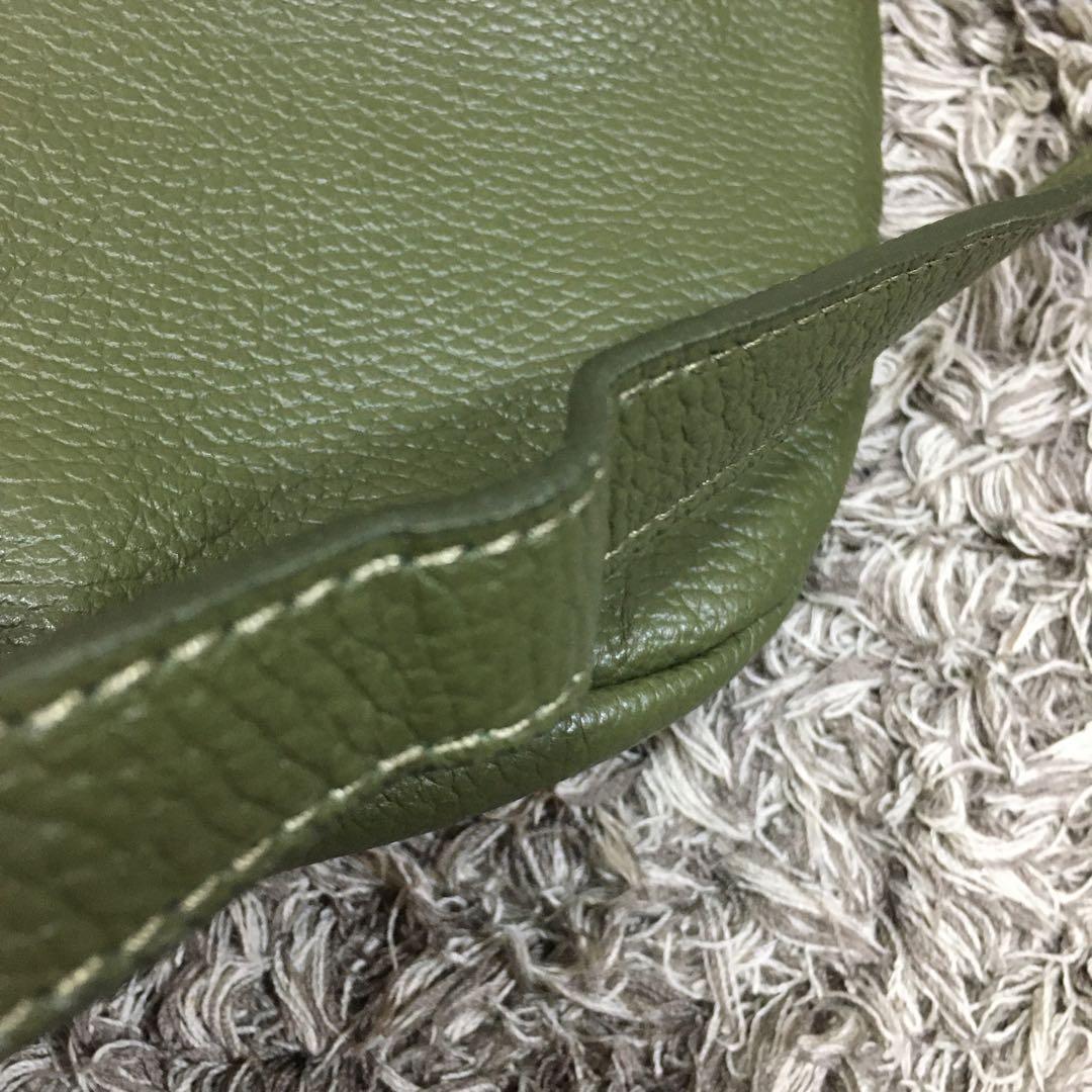 AULENTTI♫ オリーブグリーン ボディバッグ