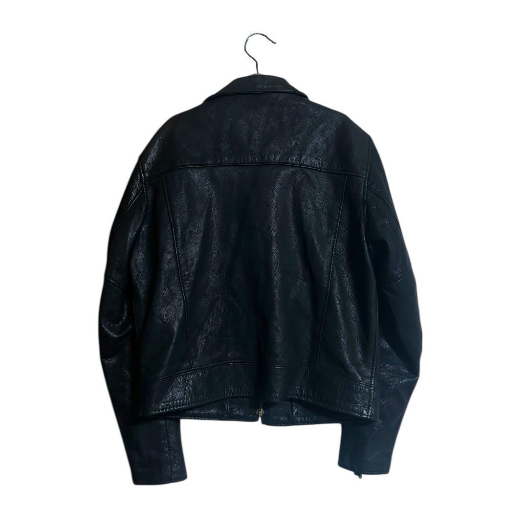 Schott 247W 短丈　シングルレザーライダース　レザージャケット　S