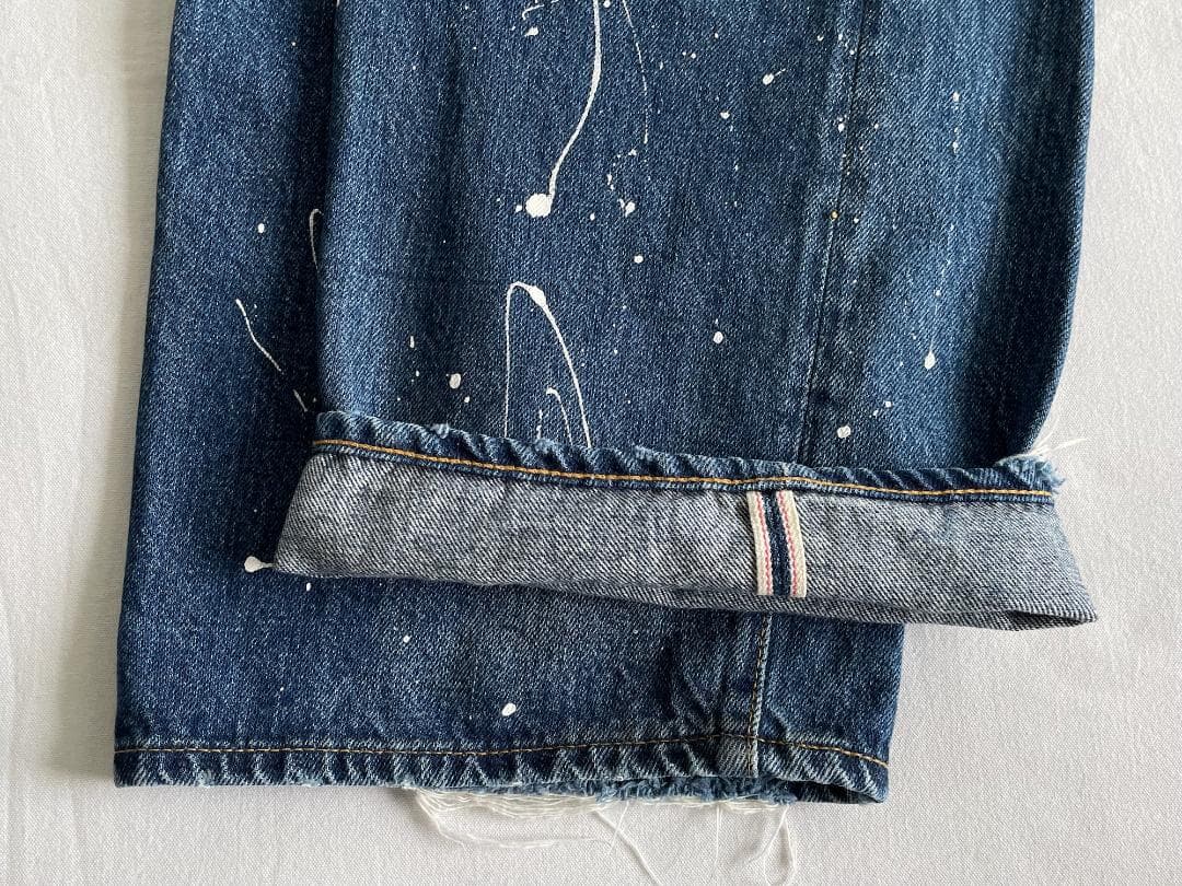 LVC 55年 リーバイス 501xx ペンキ＆リペア加工 デニムパンツ W33