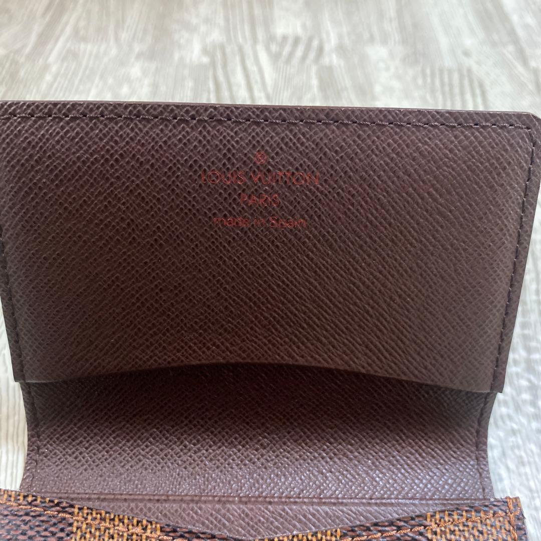 【なな】LOUIS VUITTON ダミエ 名刺入れ カードケース