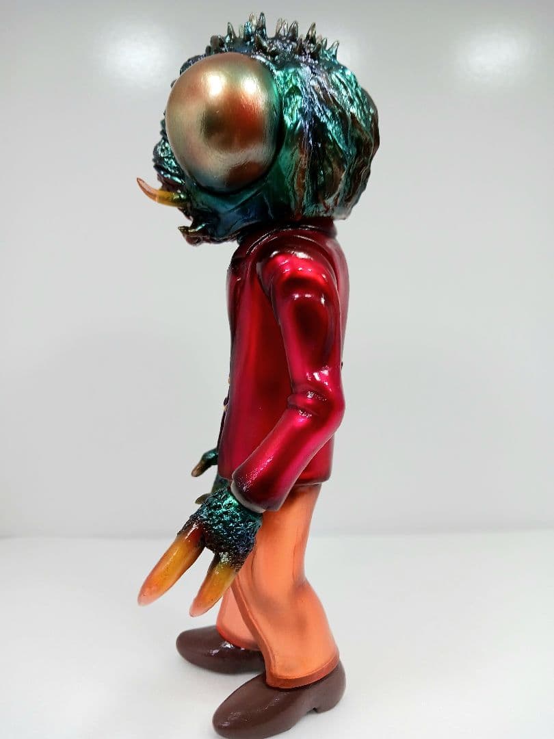 墓場の画廊 蝿男 ソフビ フィギュア