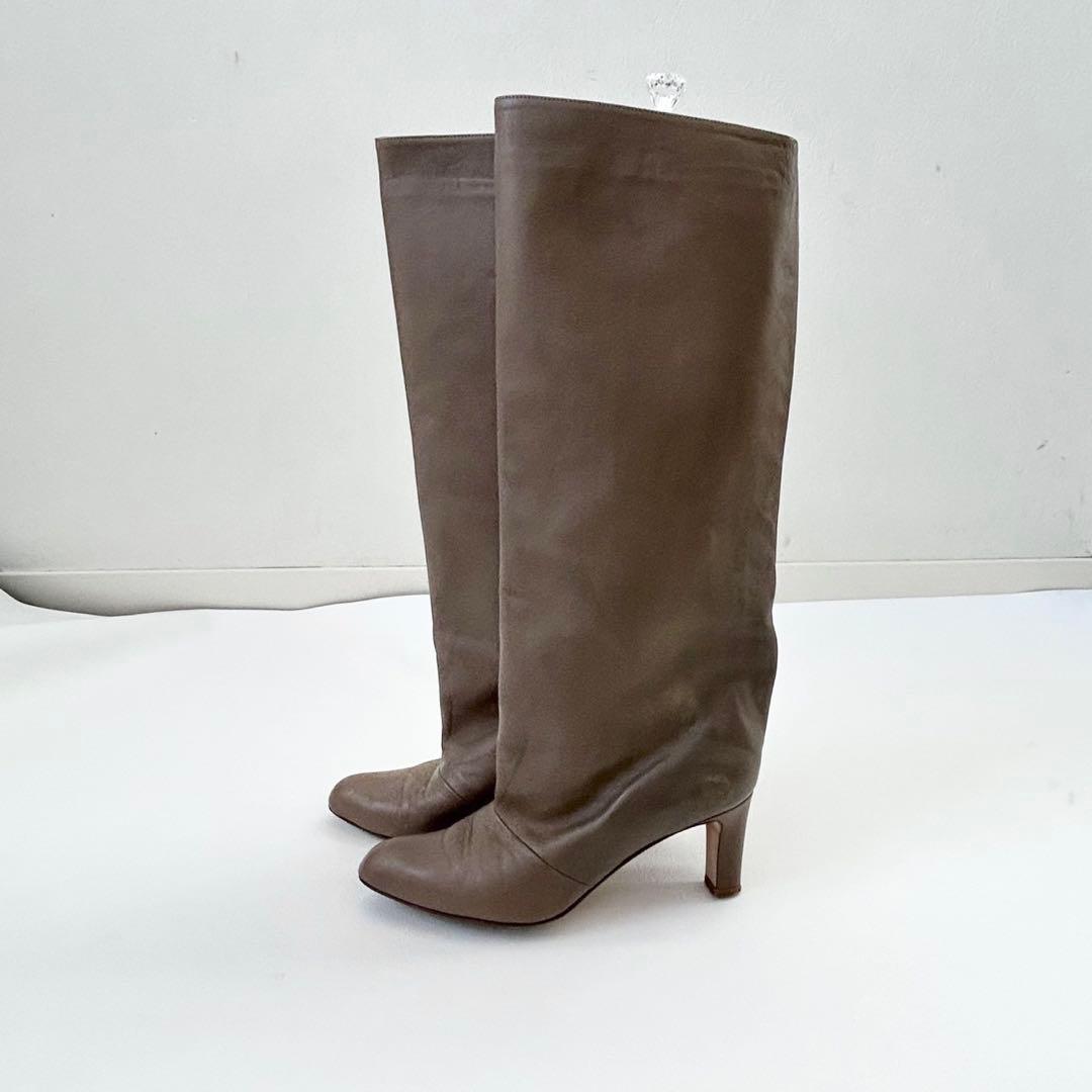 NEBULONIE ネブローニ ロングブーツ グレージュ 37