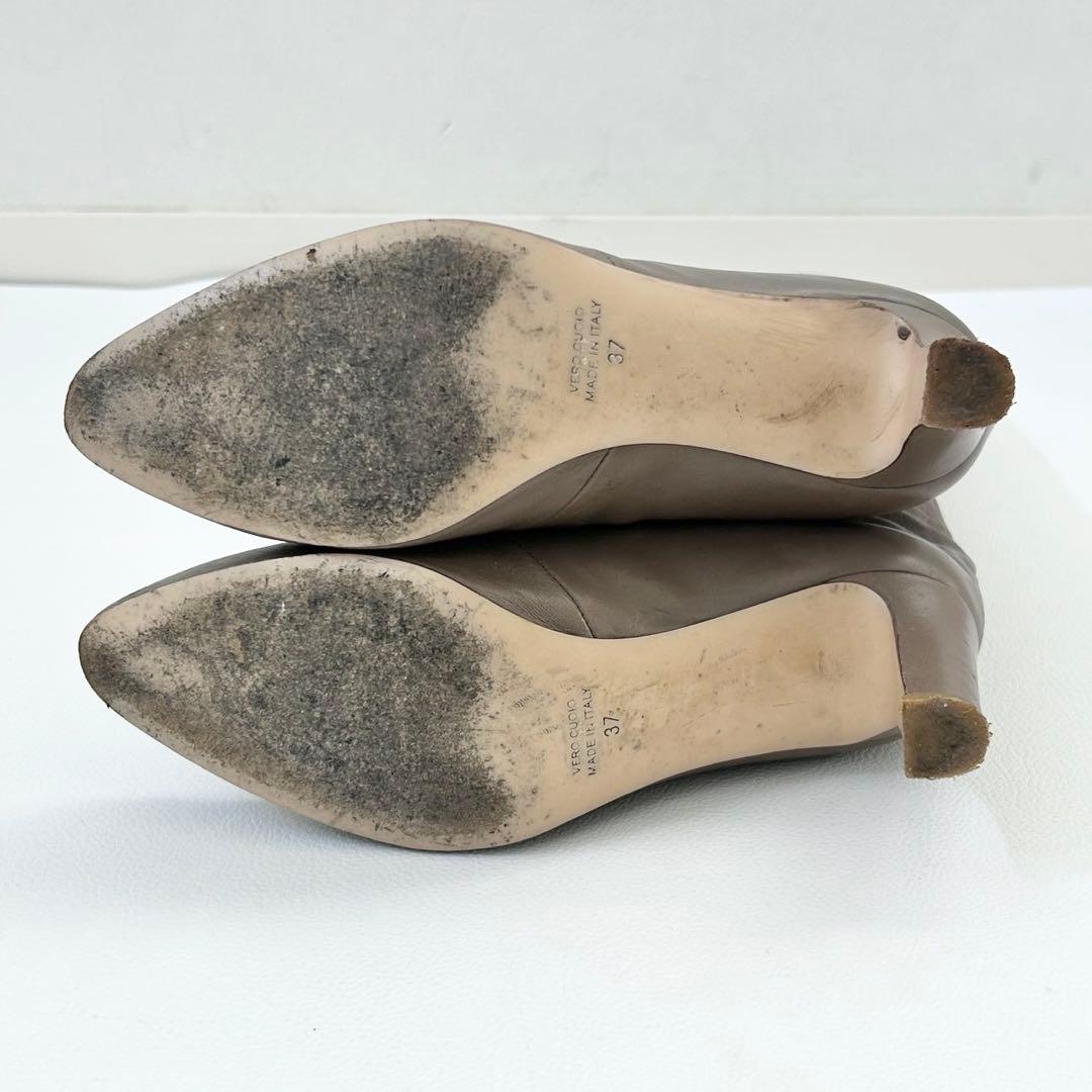 NEBULONIE ネブローニ ロングブーツ グレージュ 37