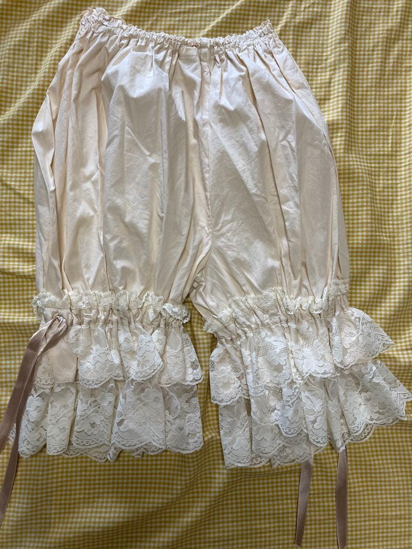 メタモルフォーゼ ラッセルレースドロワーズ キナリ 新品