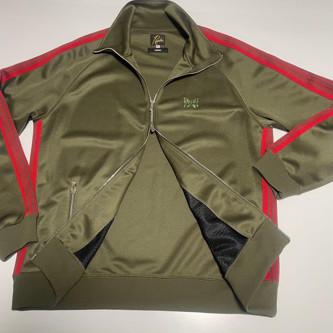 ニードルス トラックジャケット　NS1590 ヌビアン別注　XL カーキ