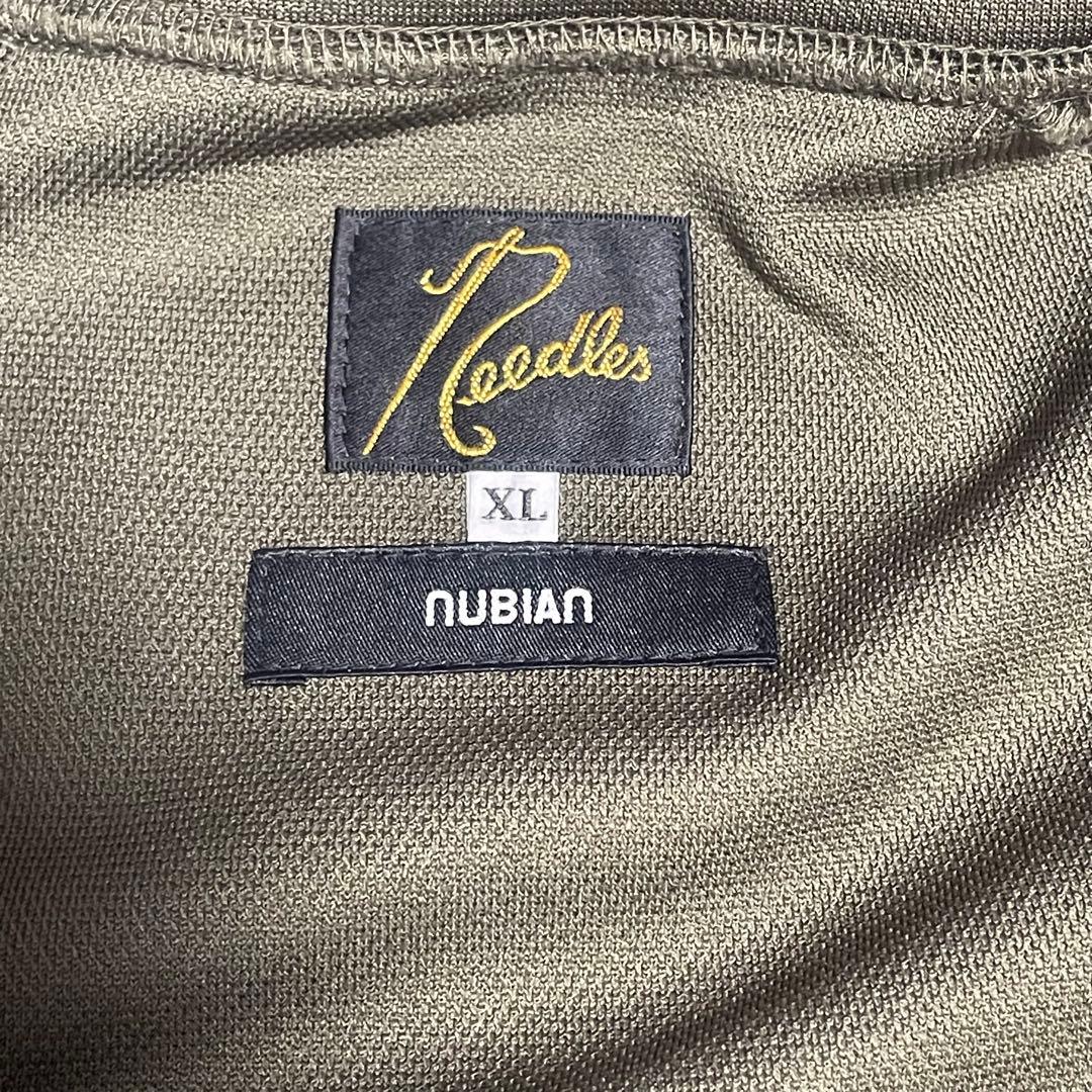 ニードルス トラックジャケット　NS1590 ヌビアン別注　XL カーキ