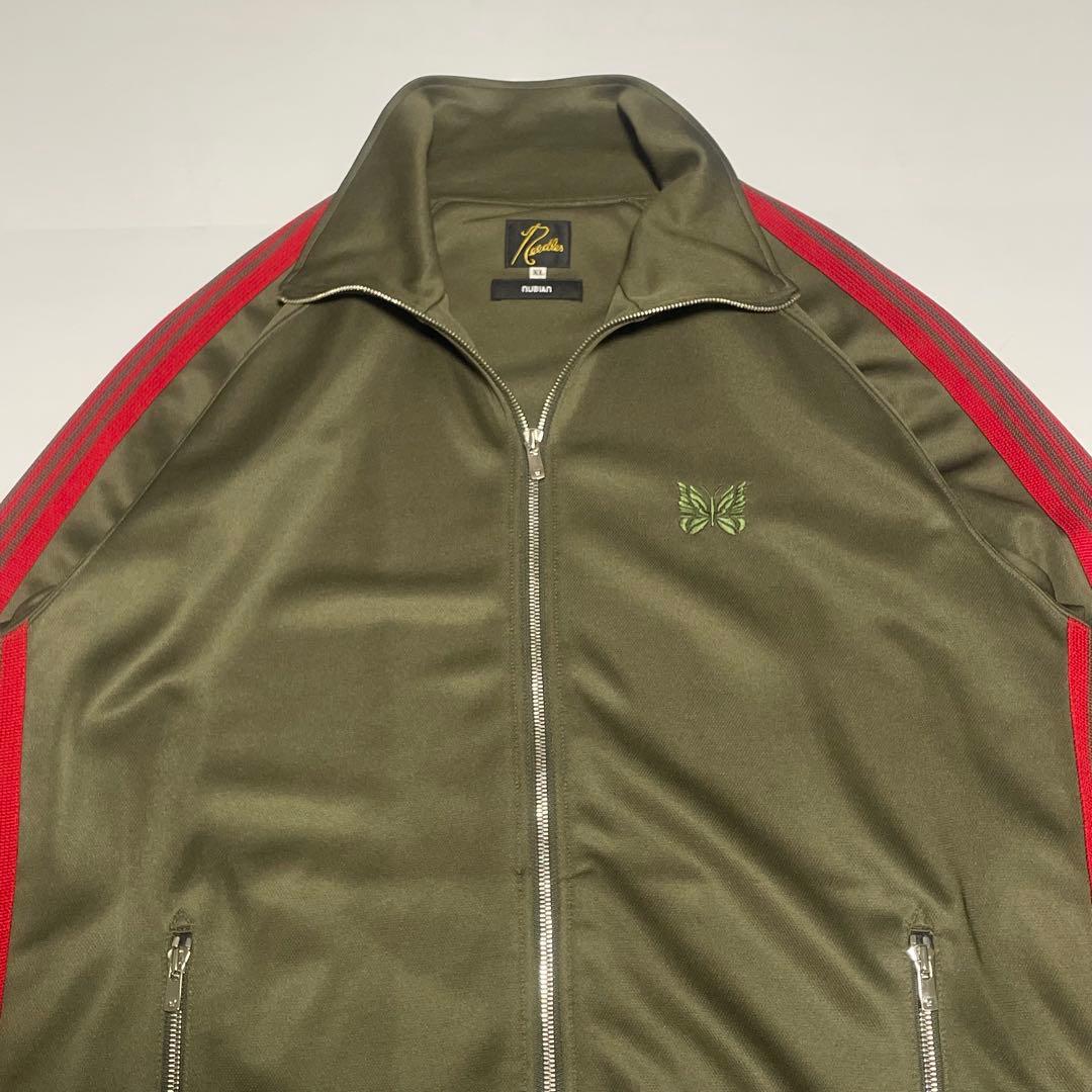 ニードルス トラックジャケット　NS1590 ヌビアン別注　XL カーキ