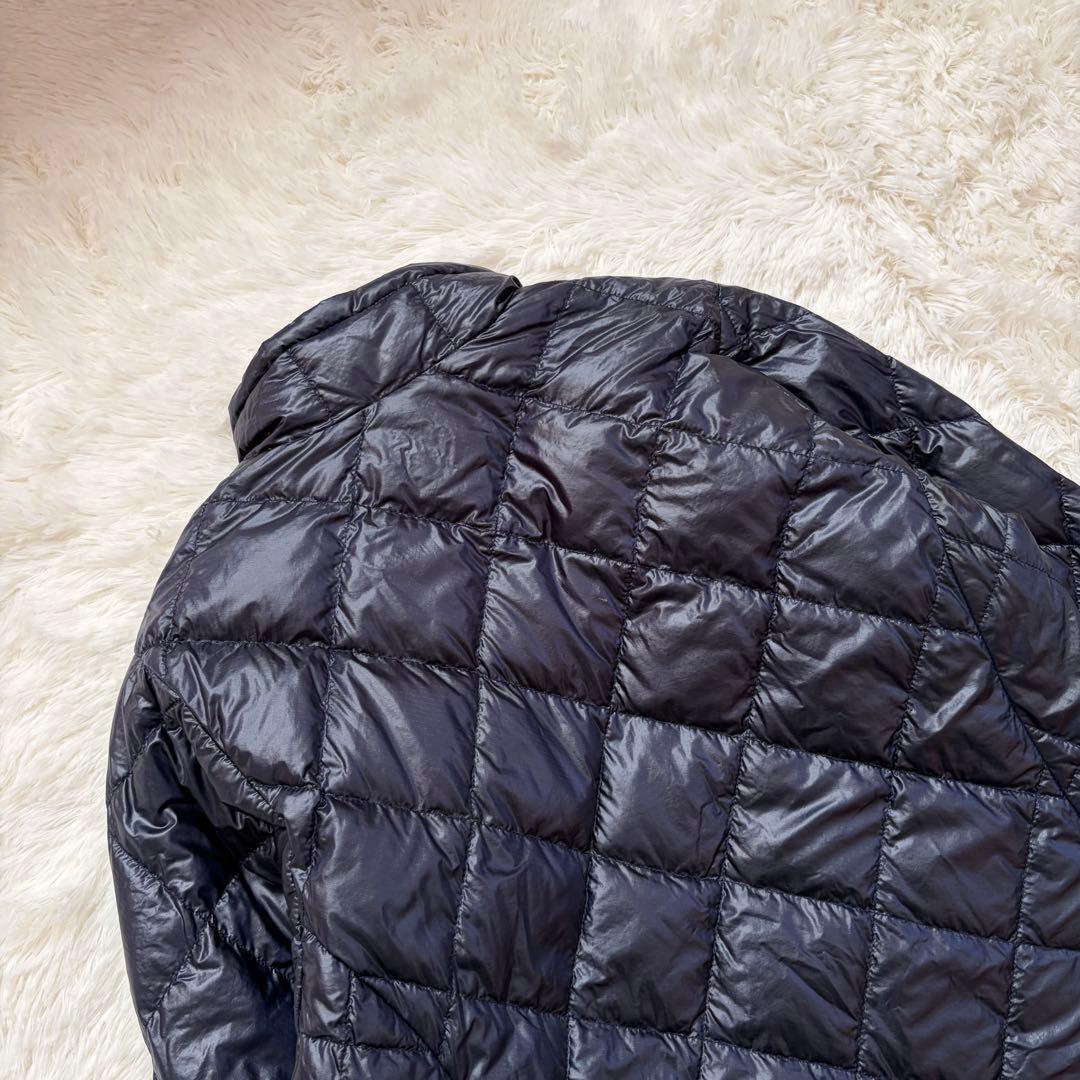 【美品】モンベル U.L. ダウンジャケット　レディース M ネイビー 収納袋付