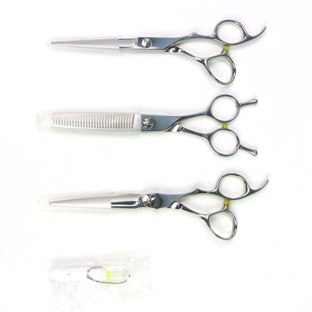 ◆極美品◆飛燕シザー◆シザー×2点+セニング 計3点セット◆収納ケース付◆