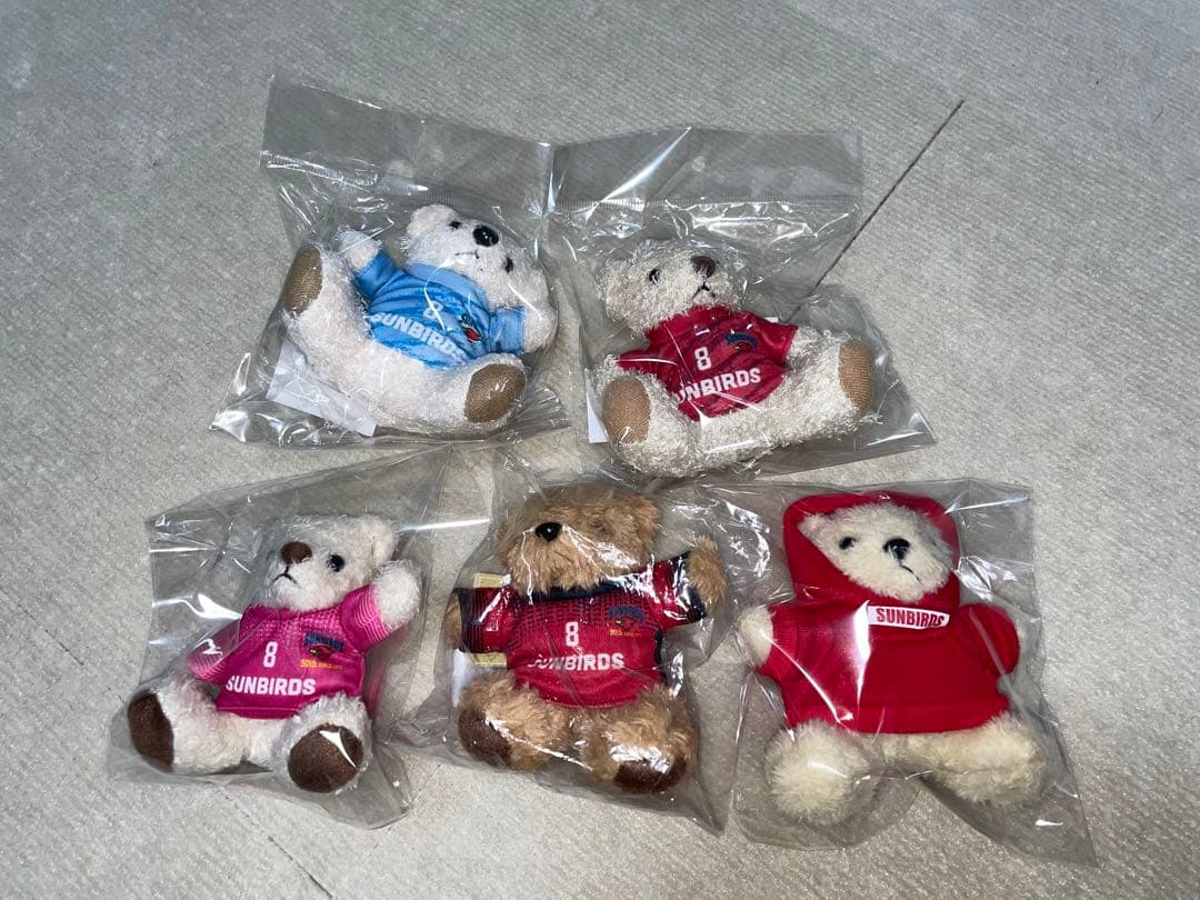 サントリーサンバーズ大阪 藤中颯志 ユニフォームくまキー ベアキー