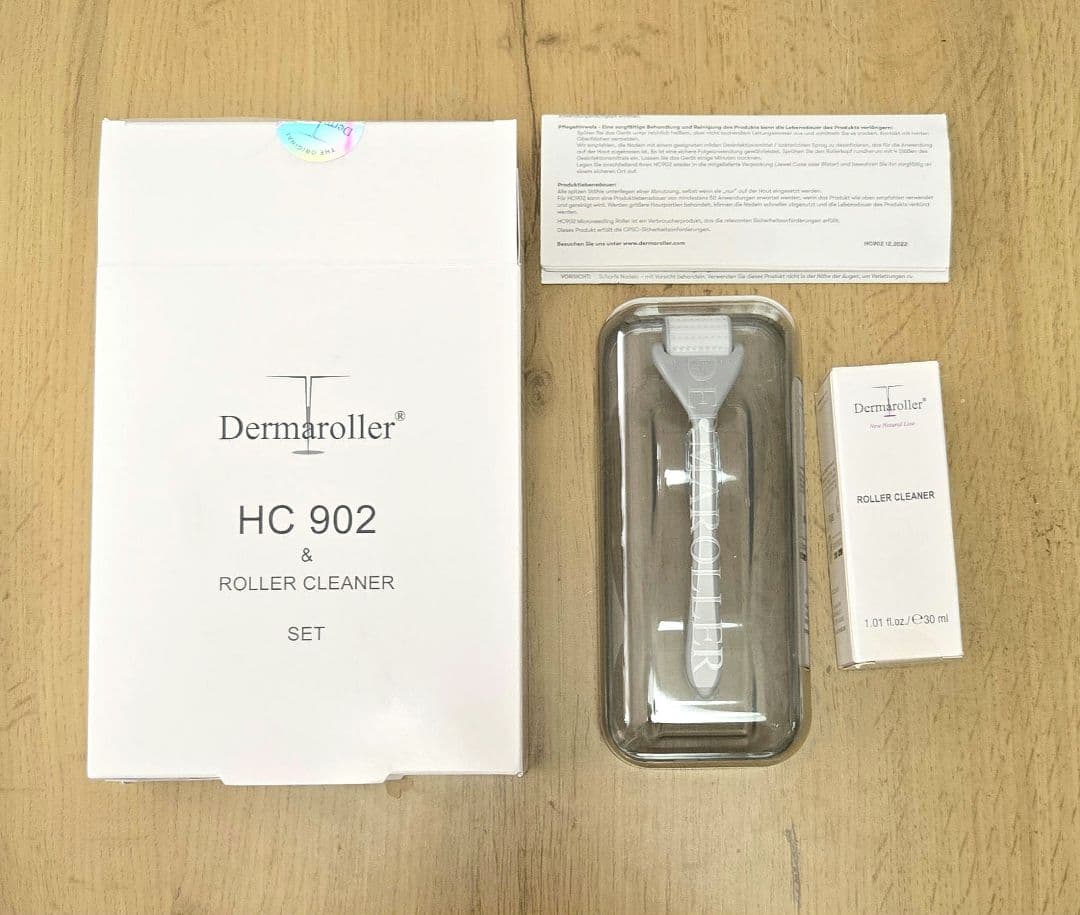 【新品】ダーマローラーHC902 クリーナーセット dermaroller